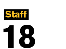 Text: Staff 18