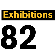 Text: Exhibitions 82