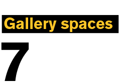 Text: Gallery spaces 7