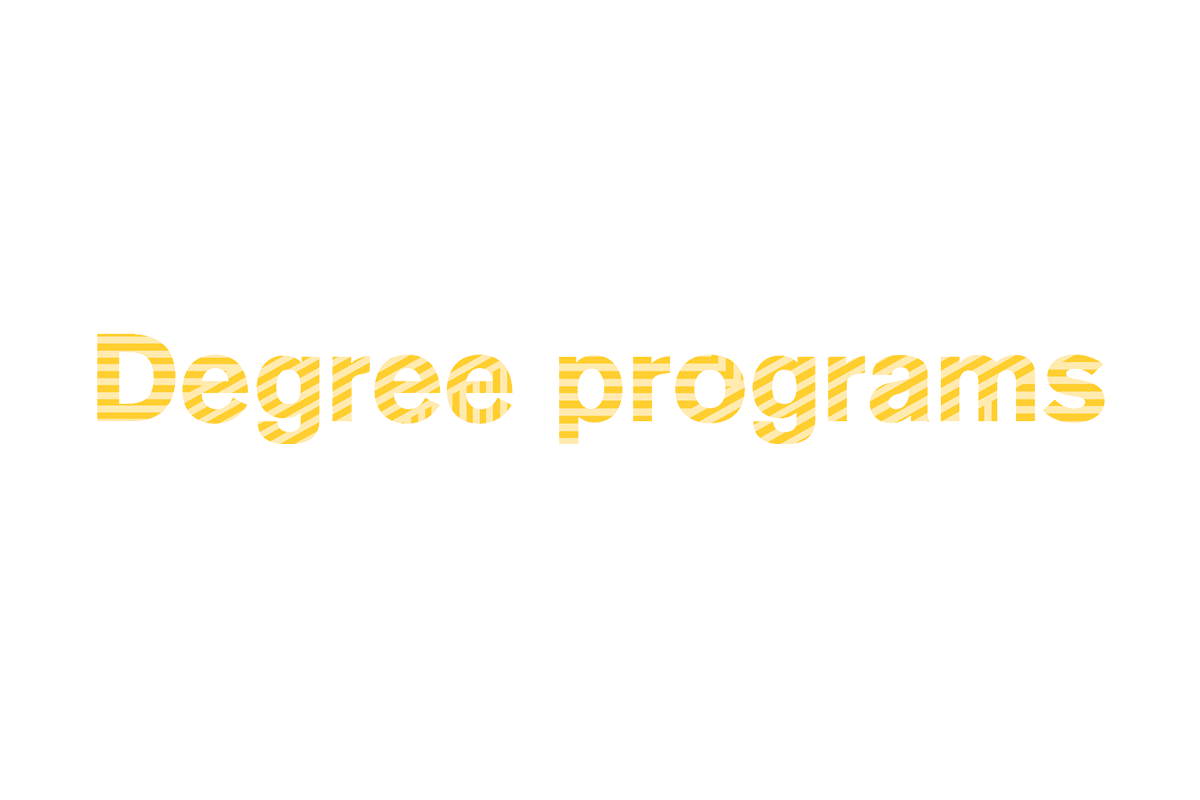 Degree programs - text