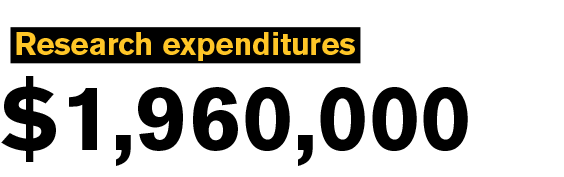 Research expenditures $1,960,000